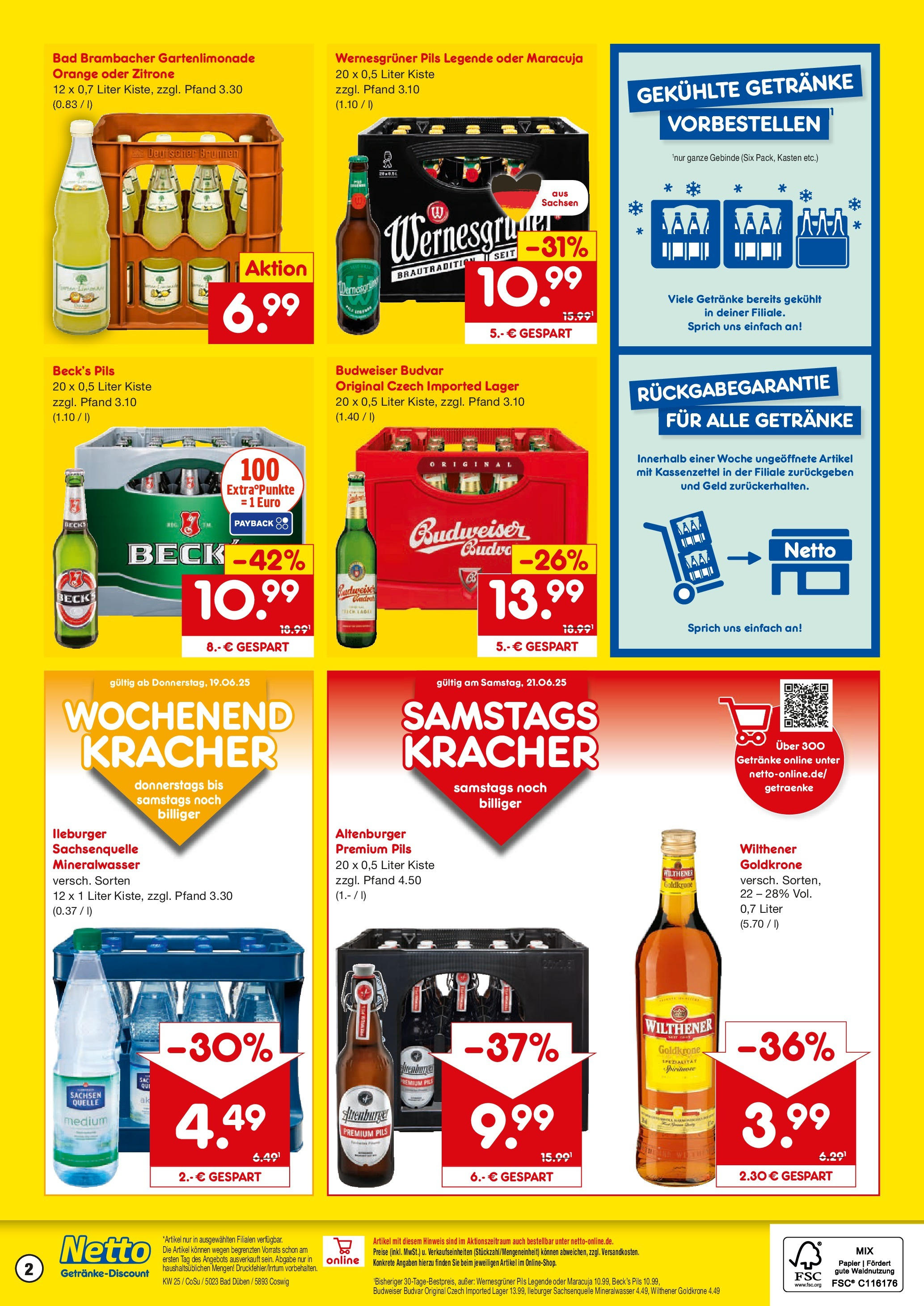 Netto Marken-Discount prospekt Coswig-Anhalt	 (ab 15.06.2025) » Angebote | Seite: 2
