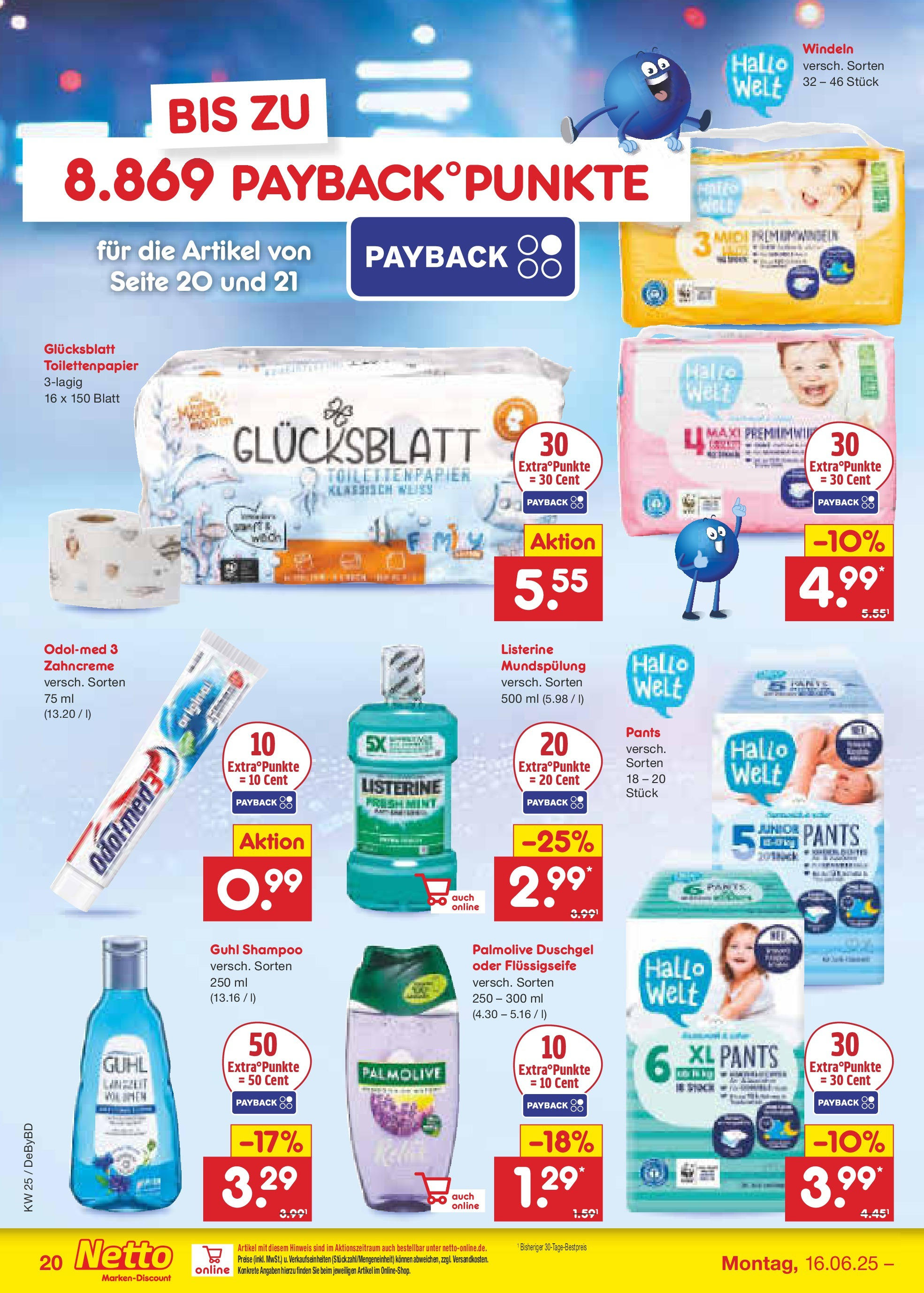 Netto Marken-Discount prospekt Buttenwiesen (ab 15.06.2025) » Angebote | Seite: 26 | Produkte: Shampoo, Shower Gel, Listerine, Toilettenpapier Netto Marken-Discount prospekt Buttenwiesen (ab 15.06.2025) » Angebote | Seite: 26 | Produkte: Shampoo, Shower Gel, Listerine, Toilettenpapier