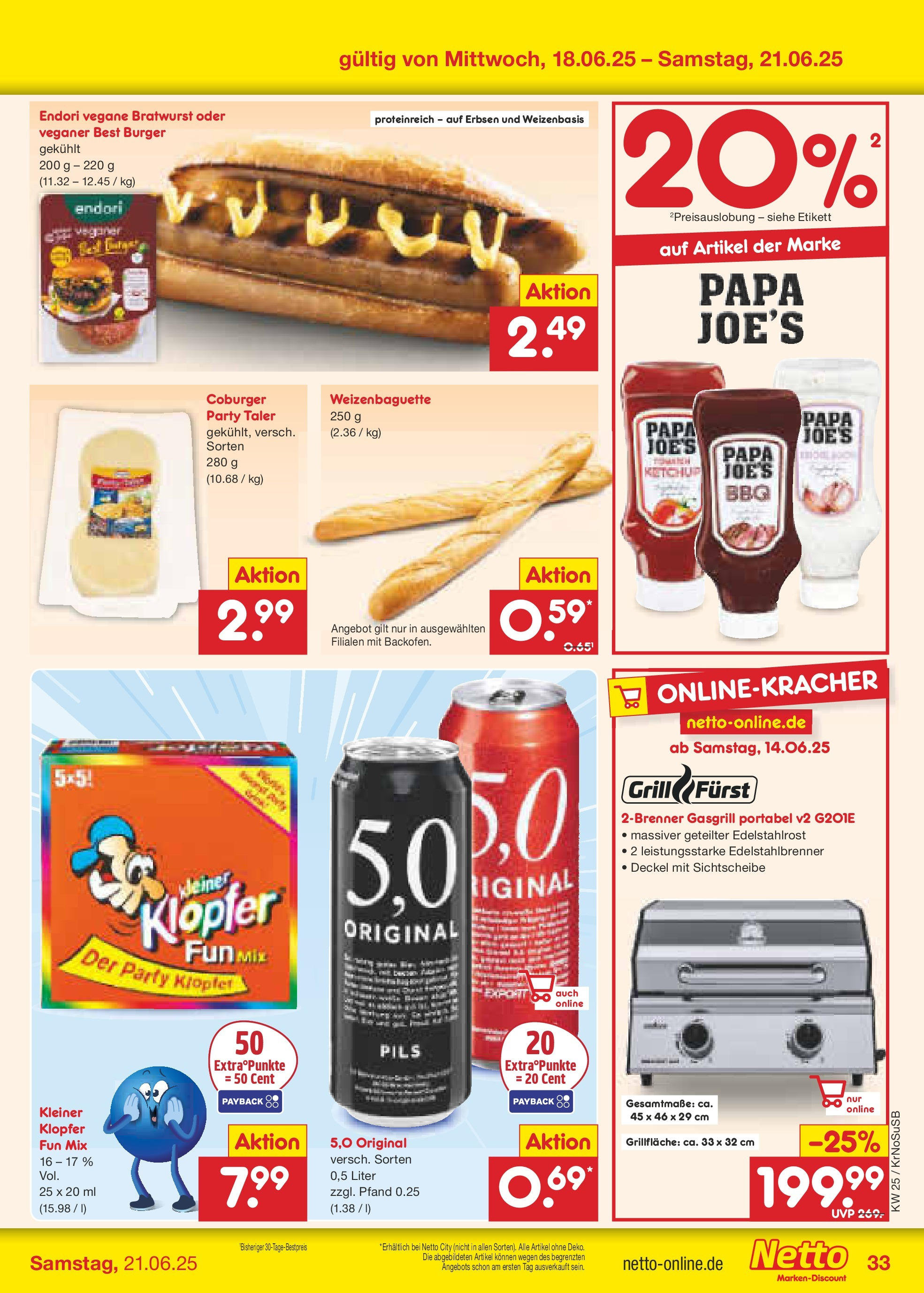 Netto Marken-Discount prospekt Jüchen (ab 15.06.2025) » Angebote | Seite: 47 | Produkte: Grill, Bratwurst, Ketchup, Erbsen Netto Marken-Discount prospekt Jüchen (ab 15.06.2025) » Angebote | Seite: 47 | Produkte: Grill, Bratwurst, Ketchup, Erbsen