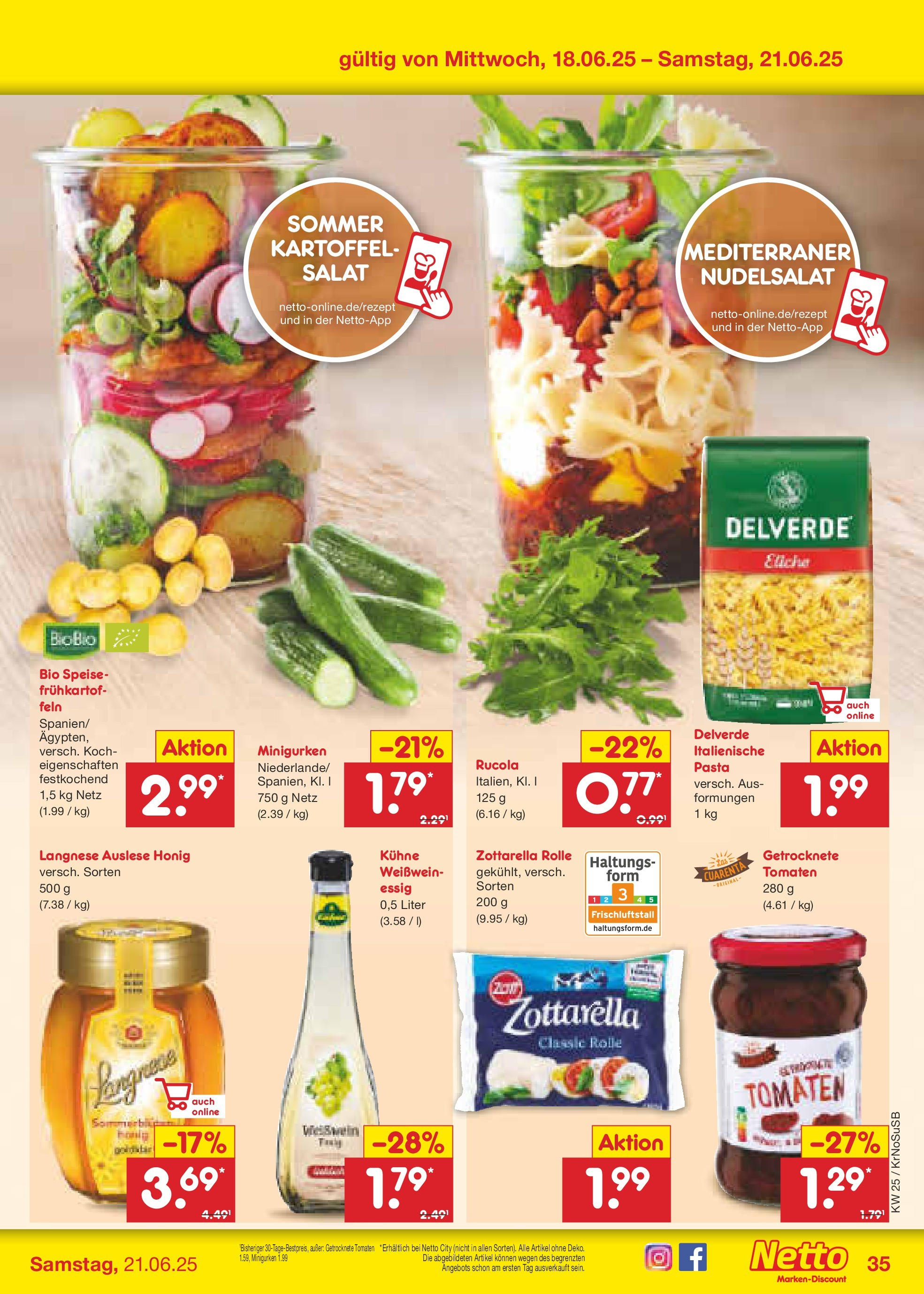 Netto Marken-Discount prospekt Jüchen (ab 15.06.2025) » Angebote | Seite: 49 | Produkte: Weißwein, Rucola, Tomaten, Pasta Netto Marken-Discount prospekt Jüchen (ab 15.06.2025) » Angebote | Seite: 49 | Produkte: Weißwein, Rucola, Tomaten, Pasta