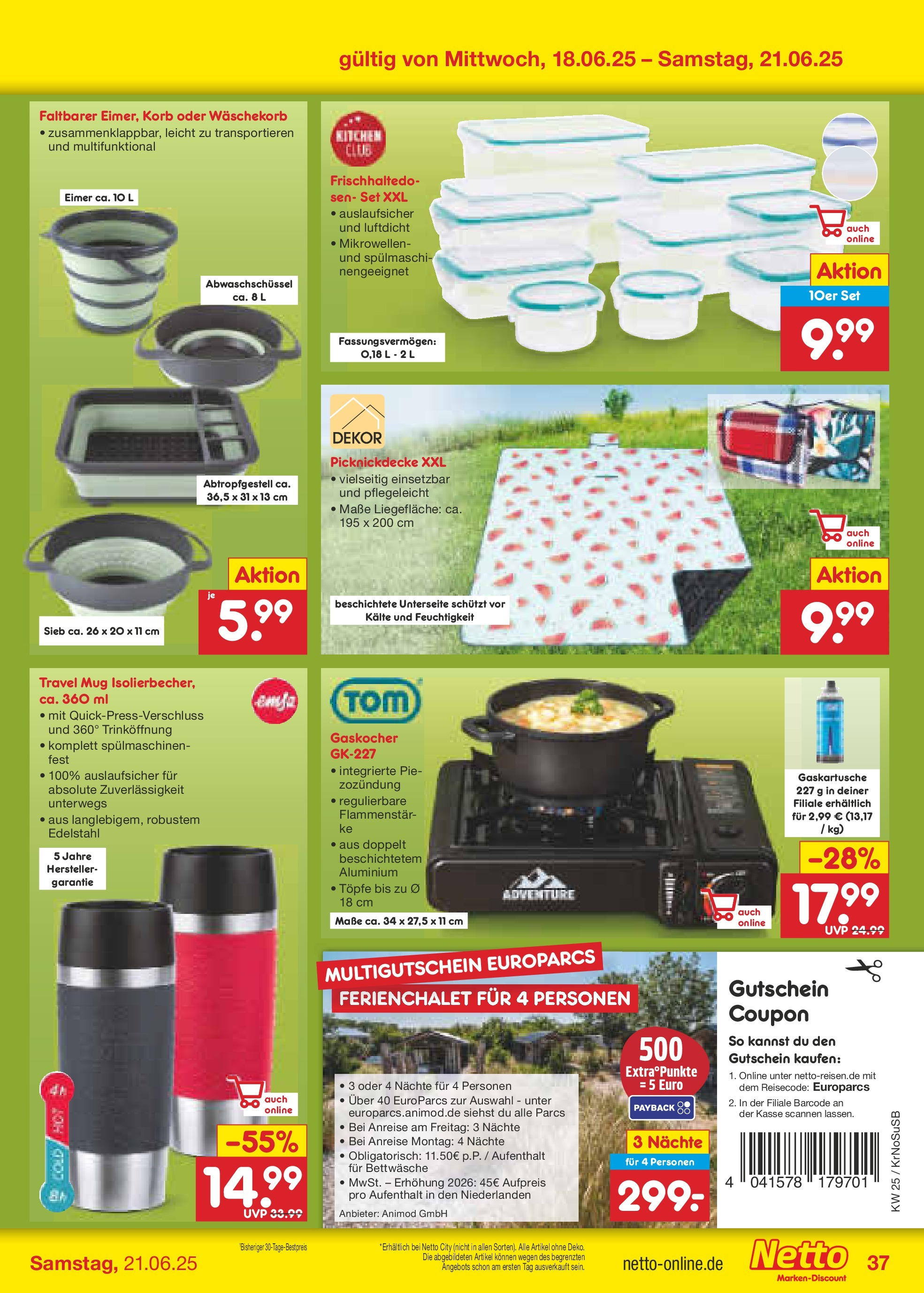 Netto Marken-Discount prospekt Jüchen (ab 15.06.2025) » Angebote | Seite: 53 | Produkte: Bettwäsche, Korb Netto Marken-Discount prospekt Jüchen (ab 15.06.2025) » Angebote | Seite: 53 | Produkte: Bettwäsche, Korb
