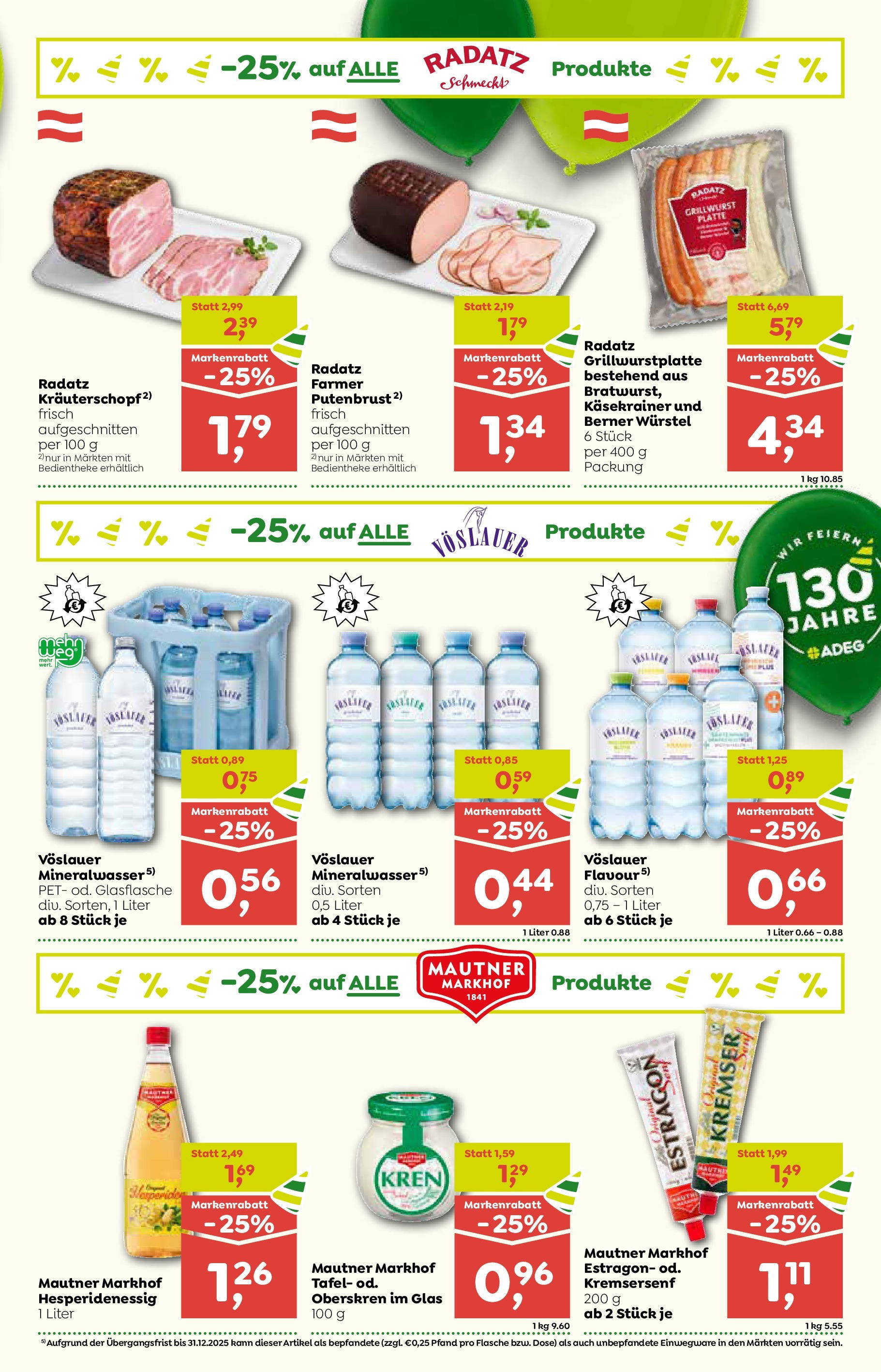 ADEG Hollersbach, Hohenberg, St. Magdalena von 18.06.2025 - Aktuelle Angebote | Seite: 3