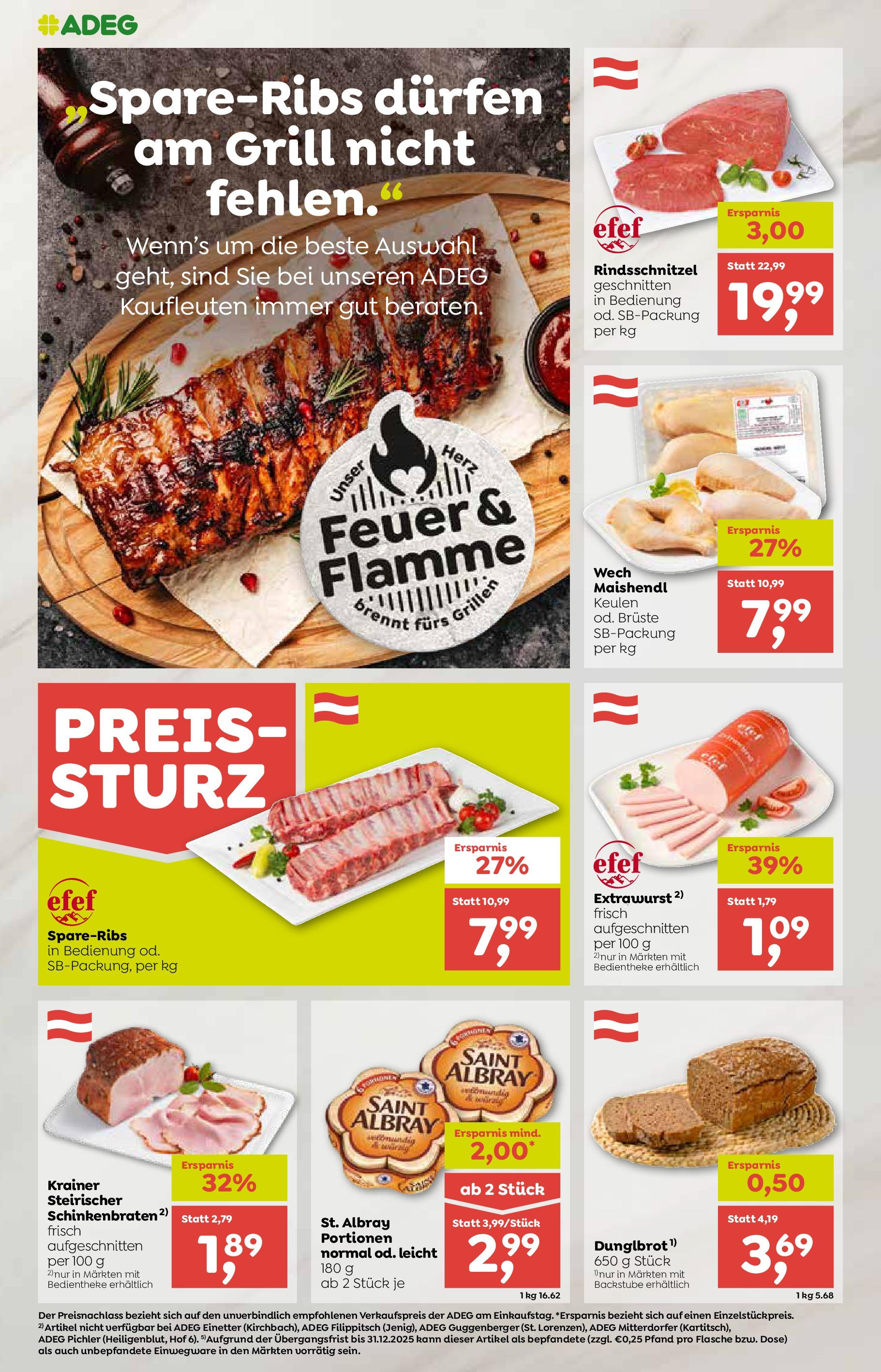 ADEG Hollersbach, Hohenberg, St. Magdalena von 18.06.2025 - Aktuelle Angebote | Seite: 4 | Produkte: Grill
