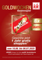 KiK: Goldwochen Gewinnspiel!