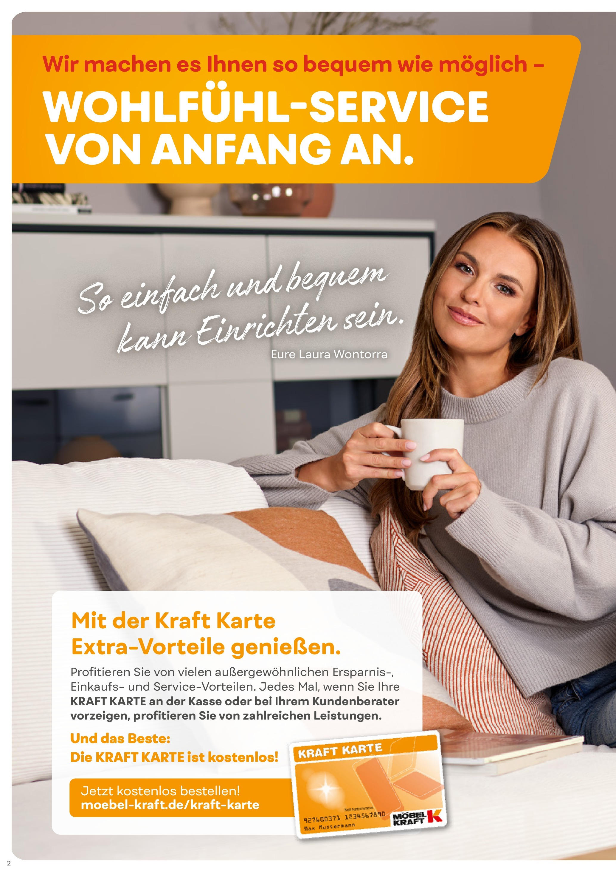 Möbel Kraft - Wohntrends Sommer (ab 03.06.2025) zum Blättern | Seite: 2