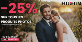-25% SUR TOUS LES PRODUITS PHOTOS