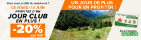 Jusqu’au 10 juin 2025 profitez de 20% de remise* !