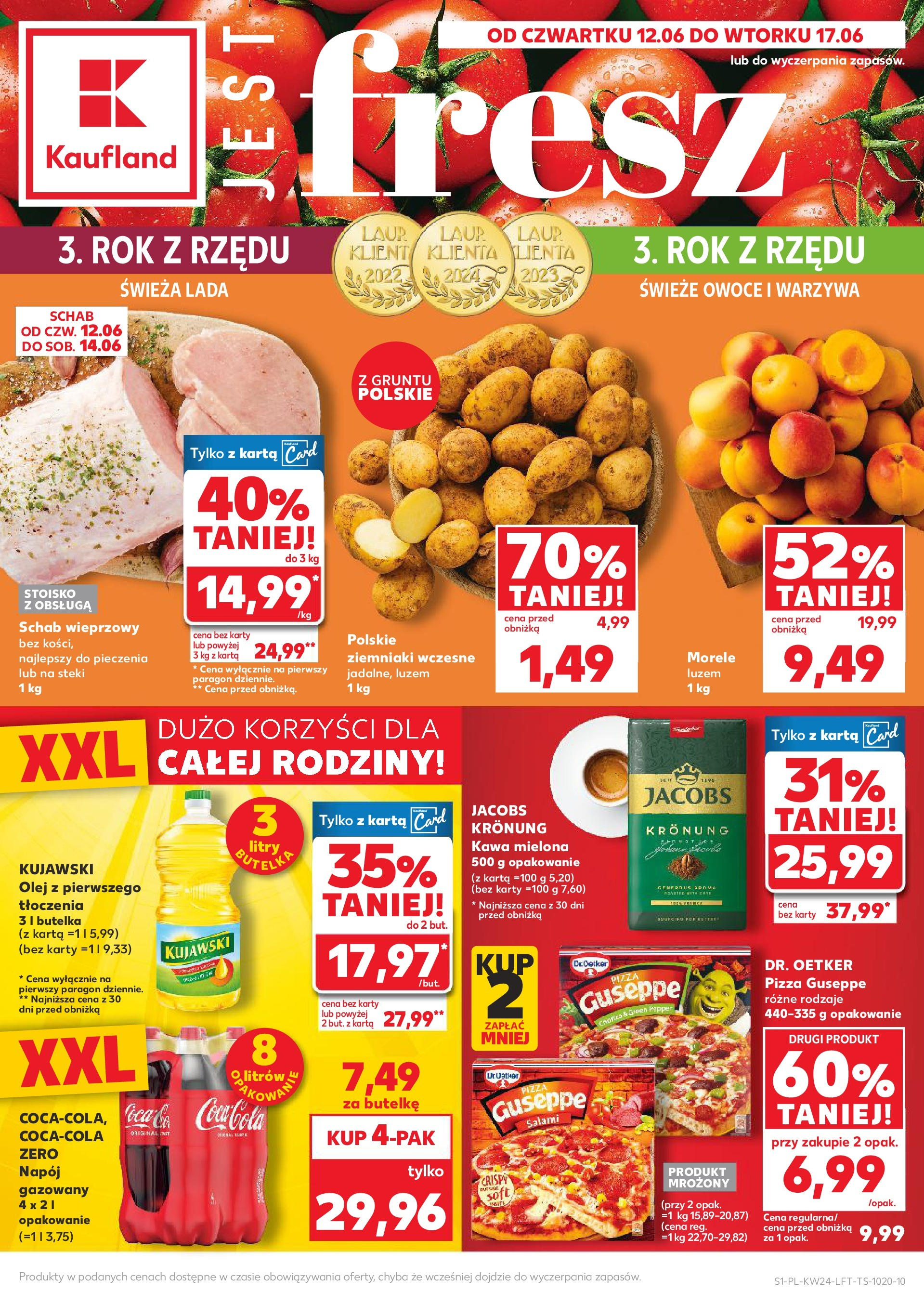KAUFLAND gazetka promocyjna 12.06.2025 - Promocje - Numer strony 1