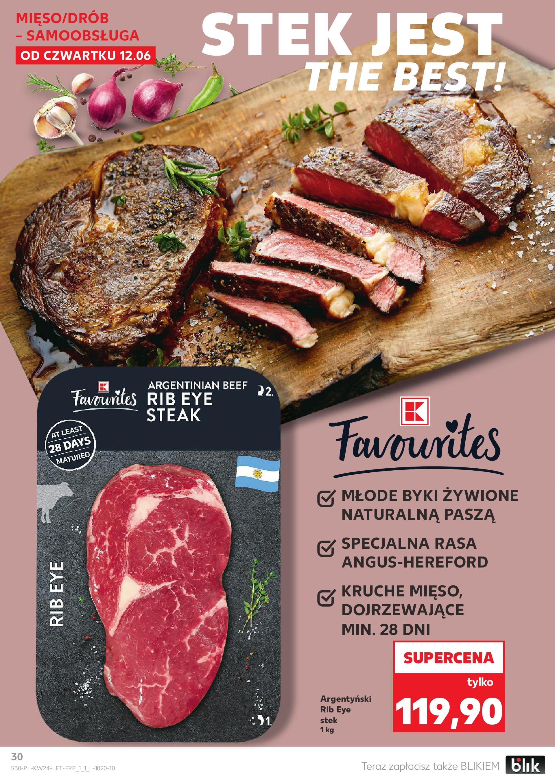 Kaufland gazetka od 12.06.2025 - od jutra PDF | Strona: 30