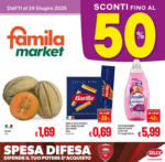 Famila Market SCONTI FINO AL 50% - al 24.06.2025