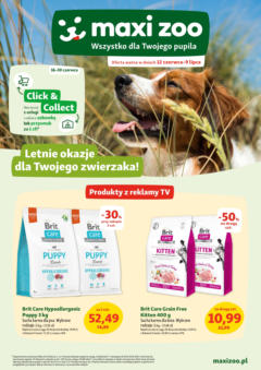 Pogląd oferty "Maxi Zoo Gazetka" - ważna od 12.06.2025