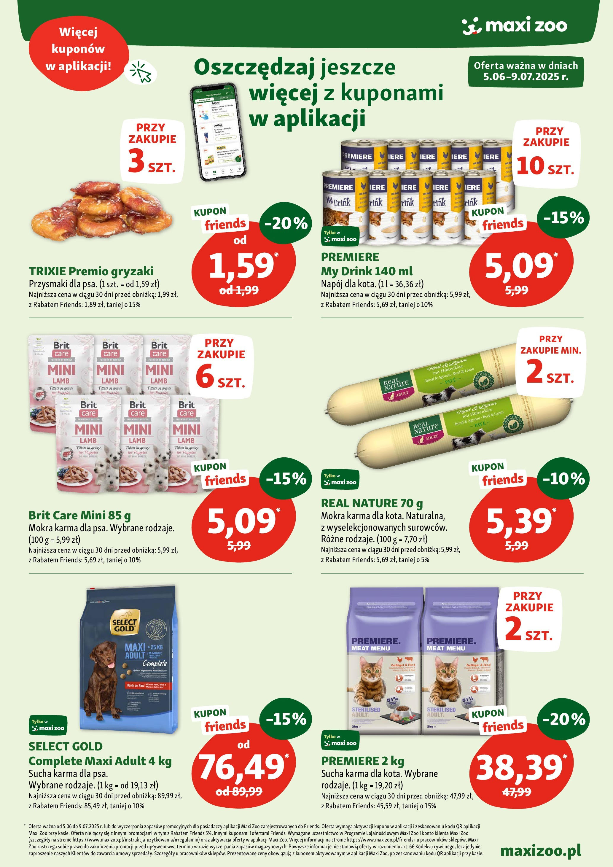 Maxi Zoo Gazetka od (12.06.2025 - 09.07.2025) | Strona: 7 | Produkty: Karma dla psa, Sucha karma dla psa