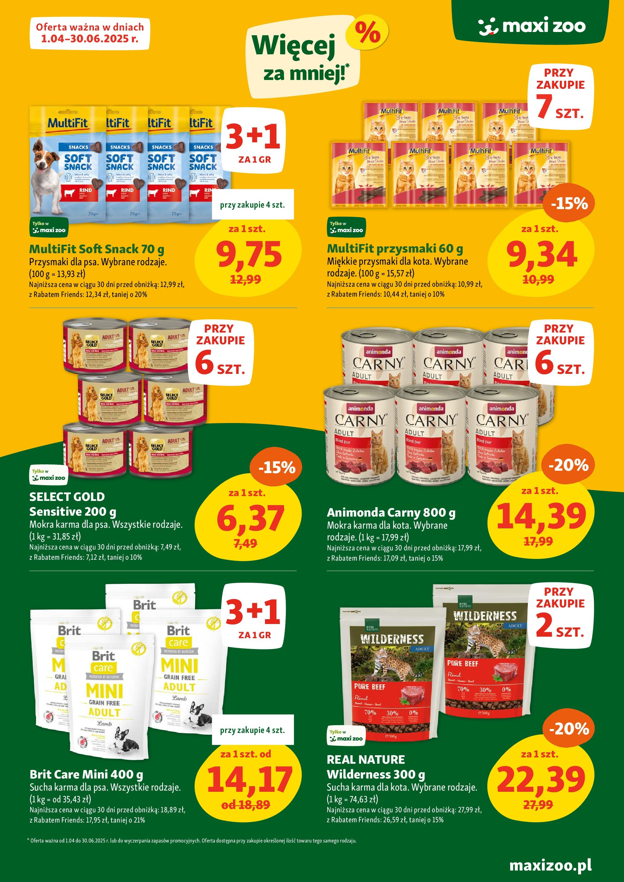 Maxi Zoo Gazetka od (12.06.2025 - 09.07.2025) | Strona: 9