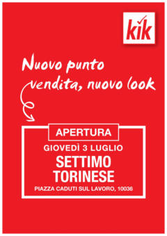 Anteprima del volantino KiK - KiK volantino fino al 02.07.2025 valido a partire dal 29.06.2025