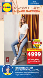 Lidl újság érvényessége 2025.06.18---ig
