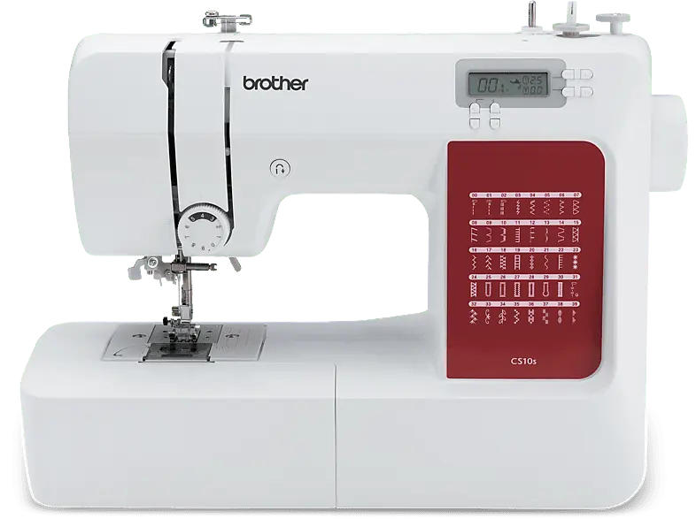Brother CS10S 40-Stiche Computer-Nähmaschine (43 Watt, 1 Stufe / 5 Varianten)