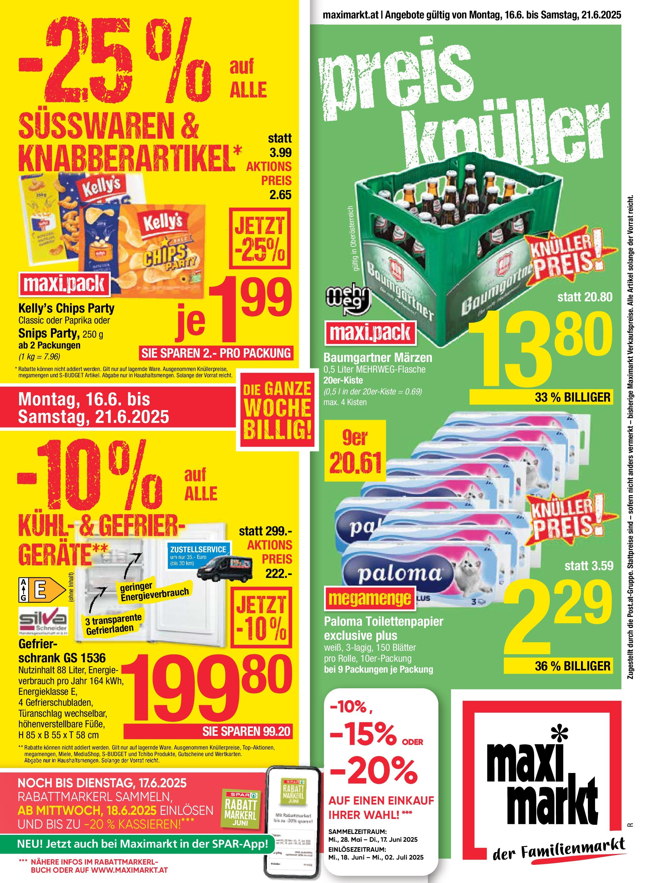  Maximarkt Maximarkt: Flugblatt ab (15.06.2025 - 21.06.2025) - Seite 1
