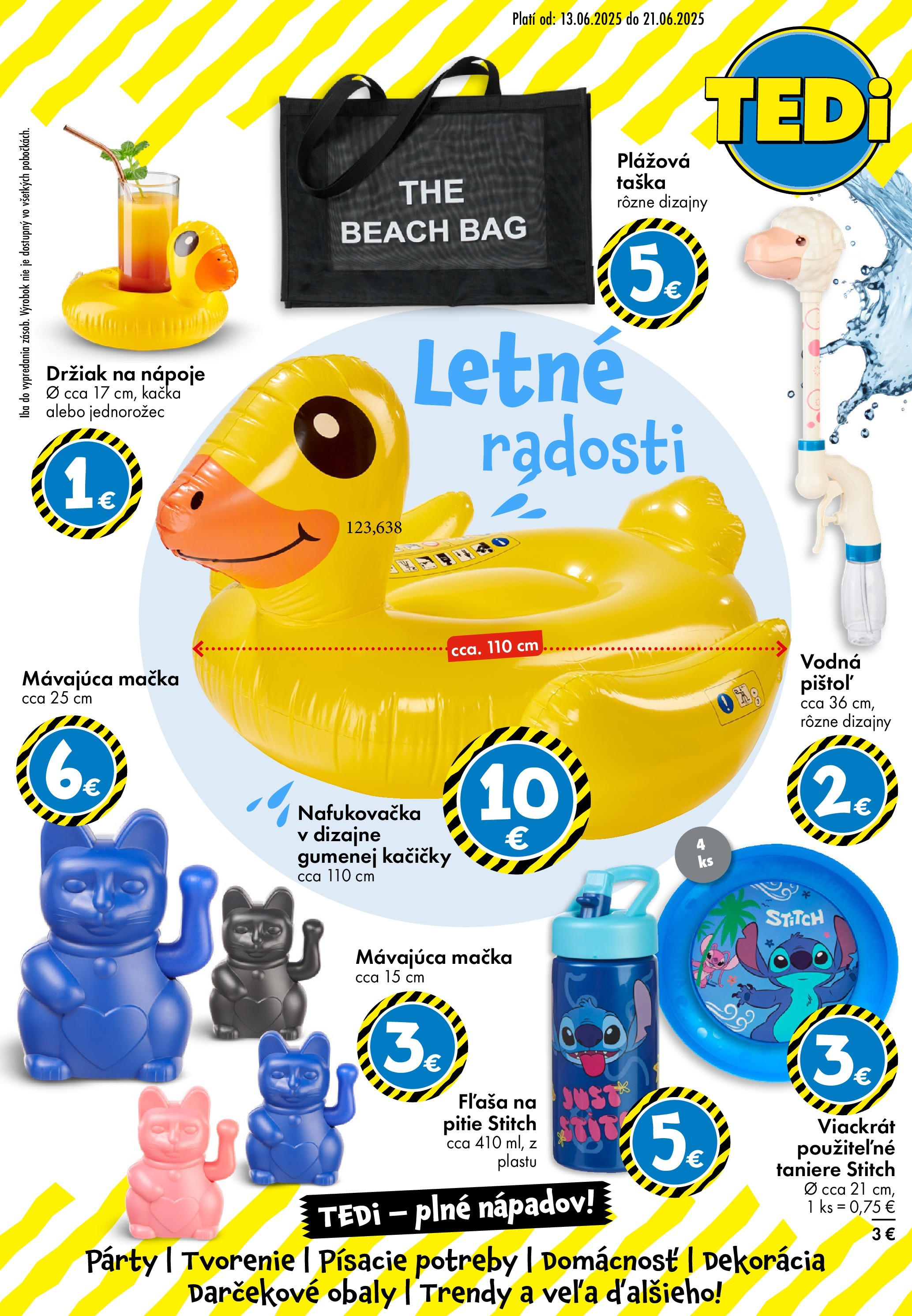 TEDi Leták od 13.06.2025 > Aktuálny online katalóg Náhľad TEDi letáku platného od 13.06.2025