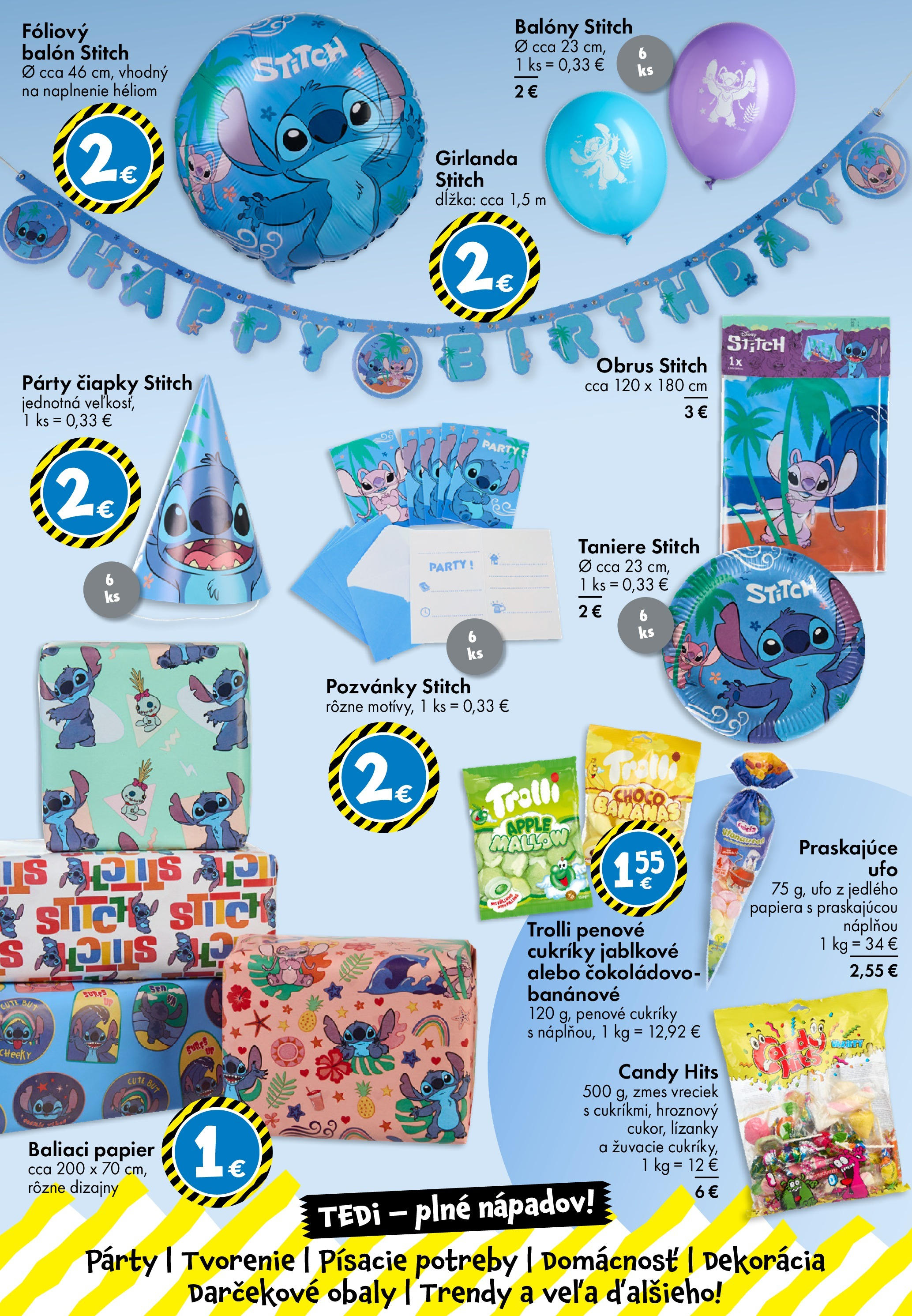 TEDi leták od 13.06.2025 → Aktuálna ponuka online | Strana: 9 | Produkty: Taniere, Apple, Cukríky