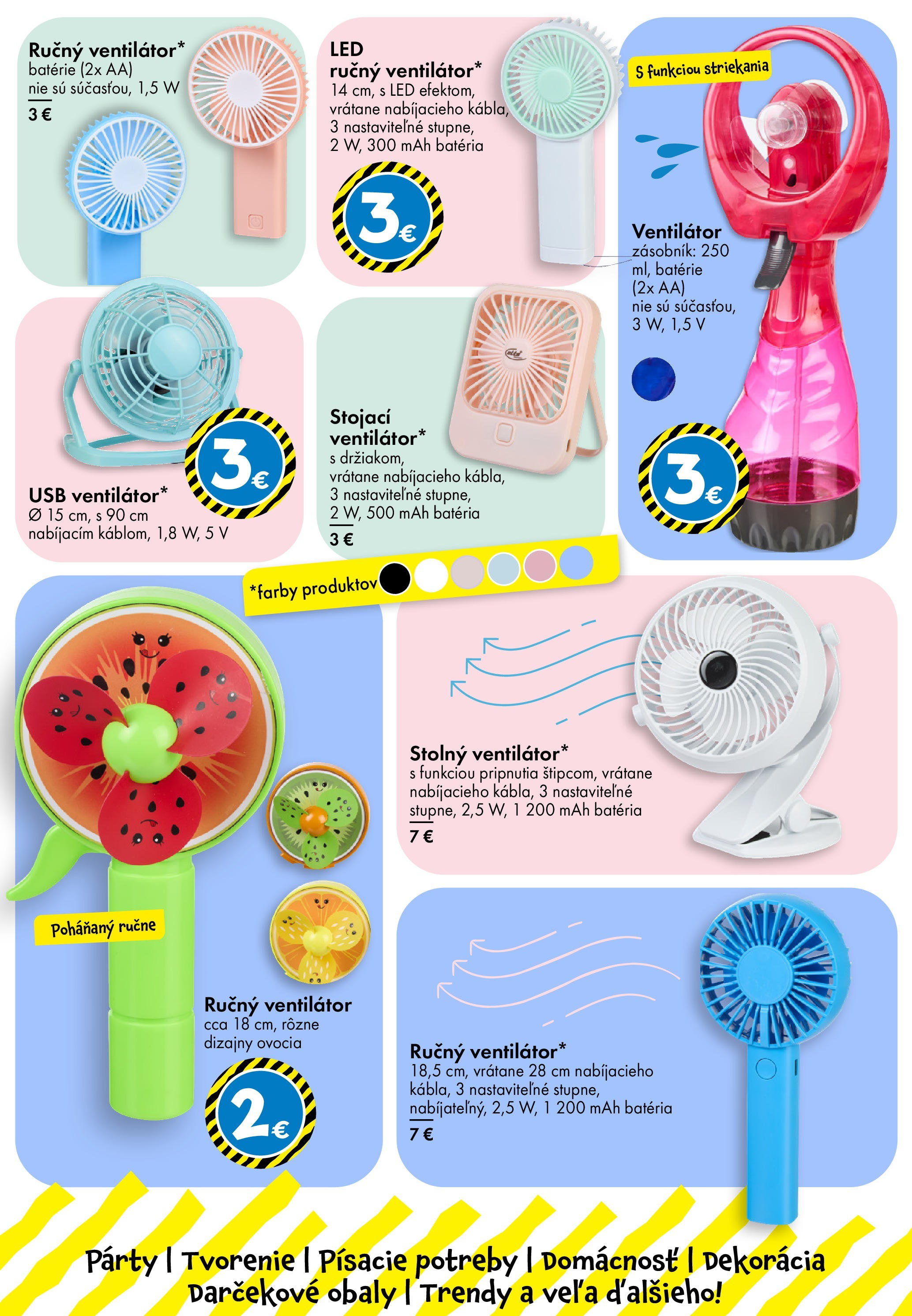 TEDi leták od 13.06.2025 → Aktuálna ponuka online | Strana: 26 | Produkty: Ventilátor, Batéria, USB