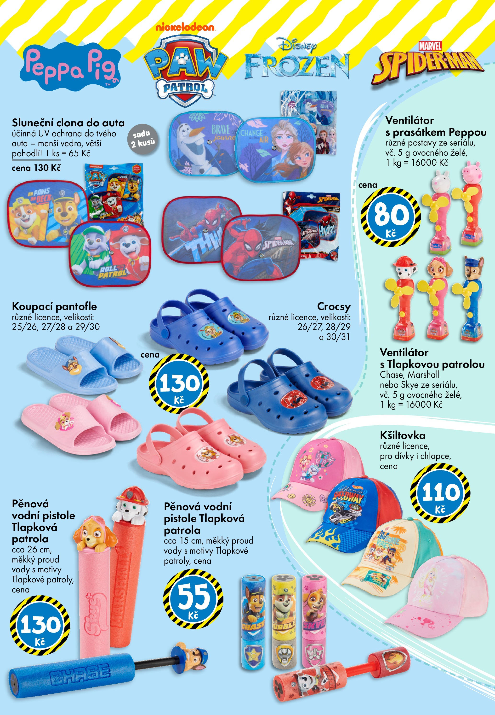 TEDi leták od 13.06.2025 - akční nabídka | Strana: 11 | Produkty: Tlapková patrola, Sluneční clona do auta, Pantofle, Ventilátor