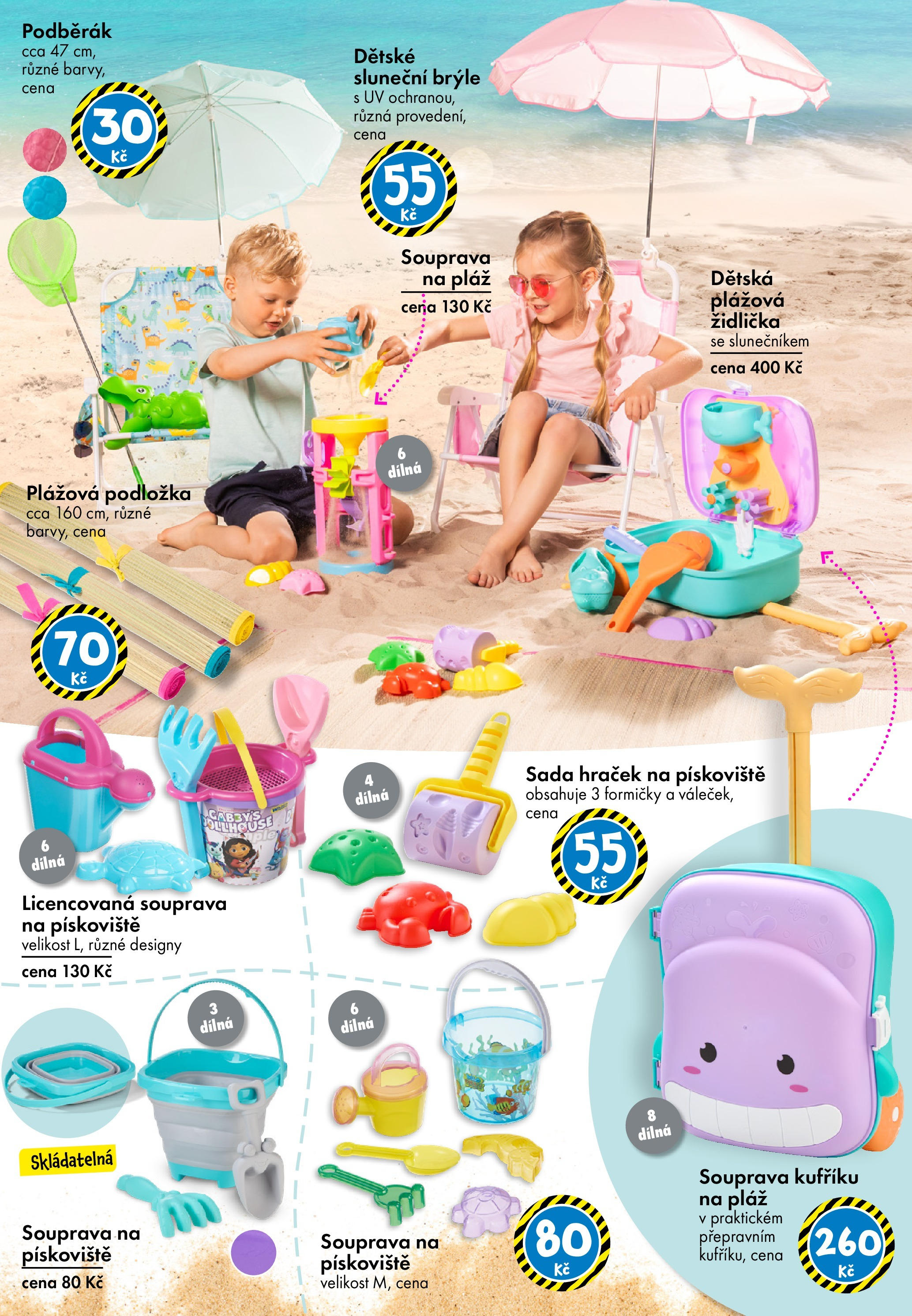 TEDi leták od 13.06.2025 - akční nabídka | Strana: 16 | Produkty: Brýle, Pískoviště, Plážová podložka, Sluneční brýle