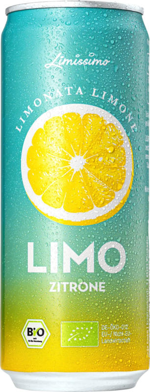 Limissimo Erfrischungsgetränk, Limonata Limone Limo Zitrone