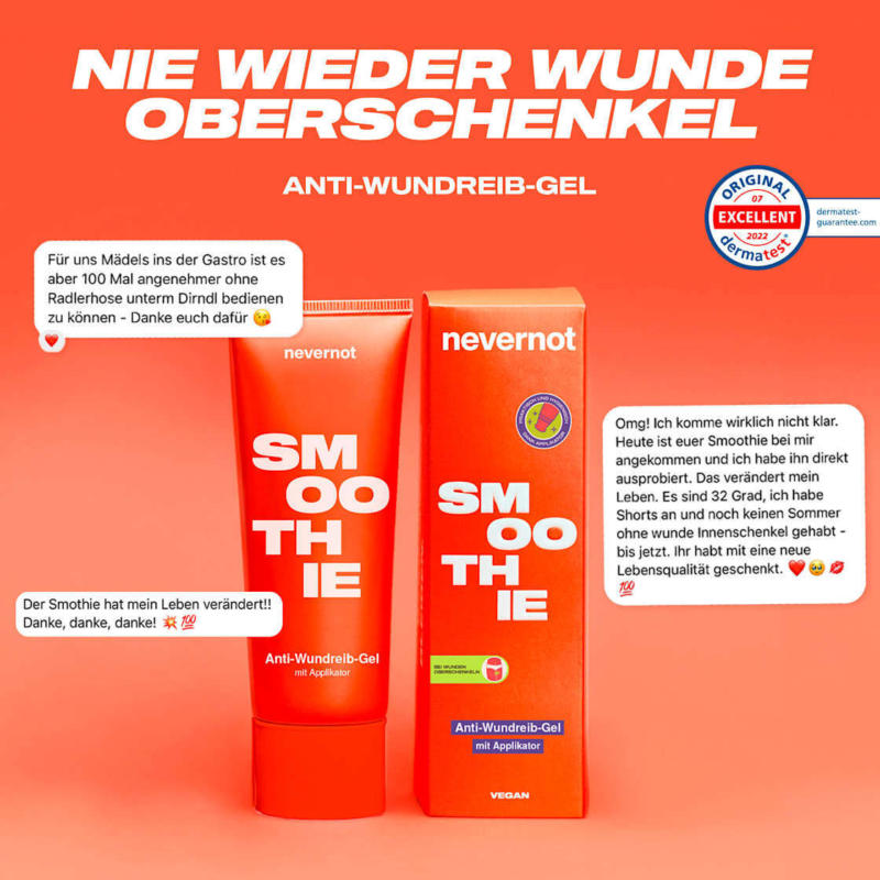 nevernot Anti-Wundreibgel Smoothie