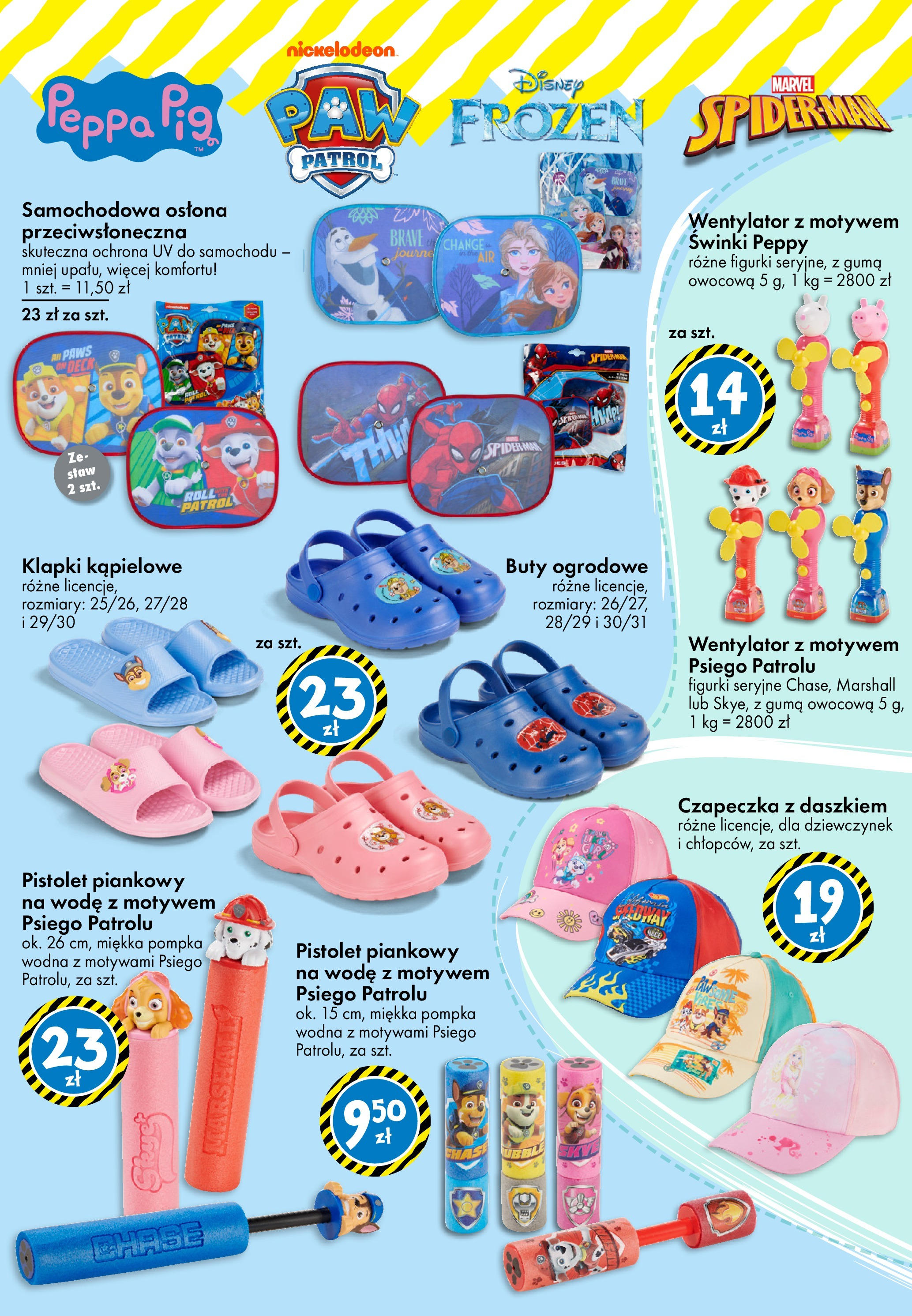 TEDi Gazetka od (13.06.2025 - 21.06.2025) | Strona: 11 | Produkty: Buty, Klapki, Wentylator, Figurki