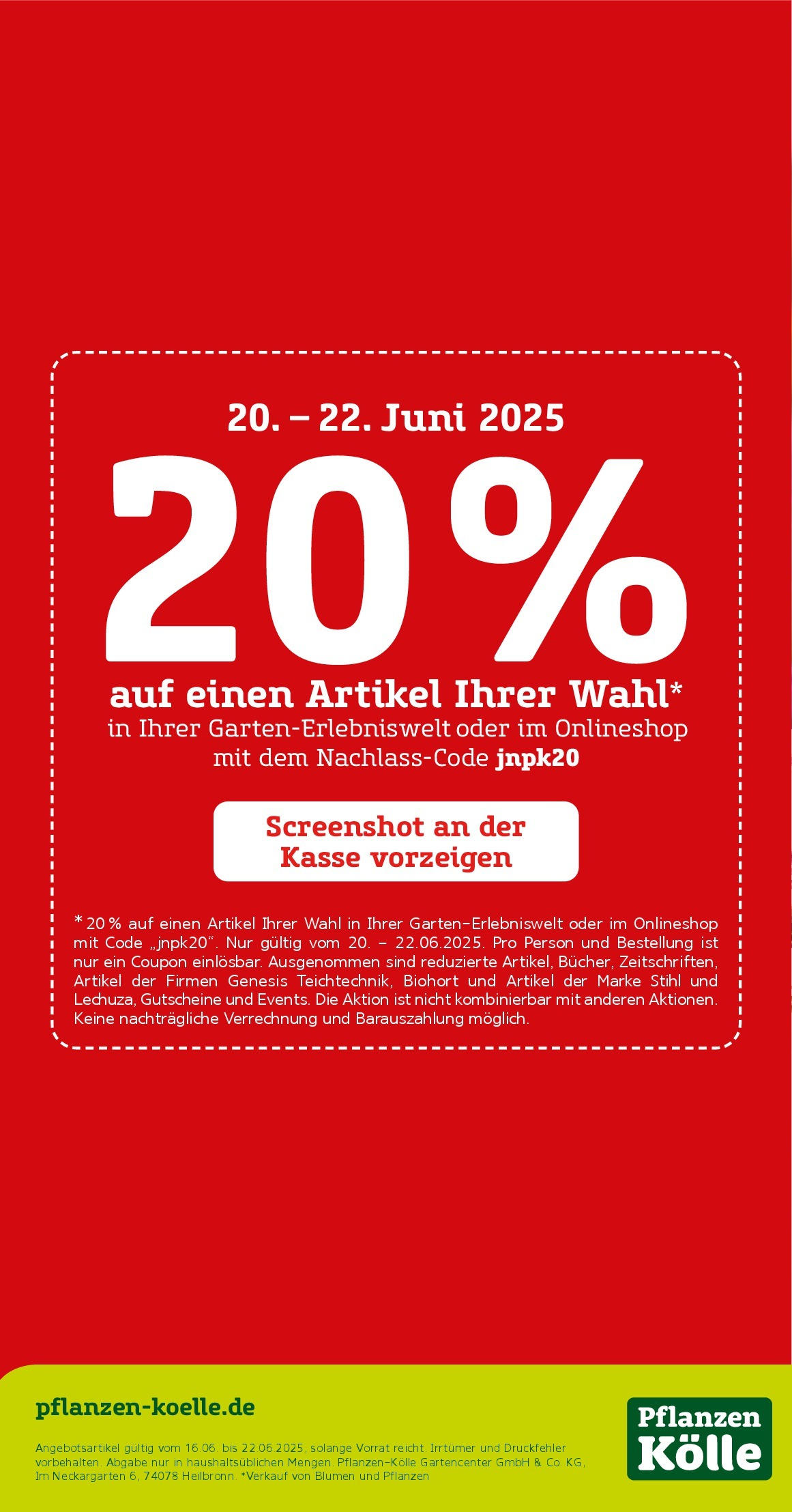 Pflanzen-Kölle Prospekt 	 (ab 16.06.2025) zum Blättern | Seite: 16