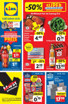 Vorschau der Angebote: Lidl Lidl: Flugblatt in deiner Nähe gültig ab 17.06.2025