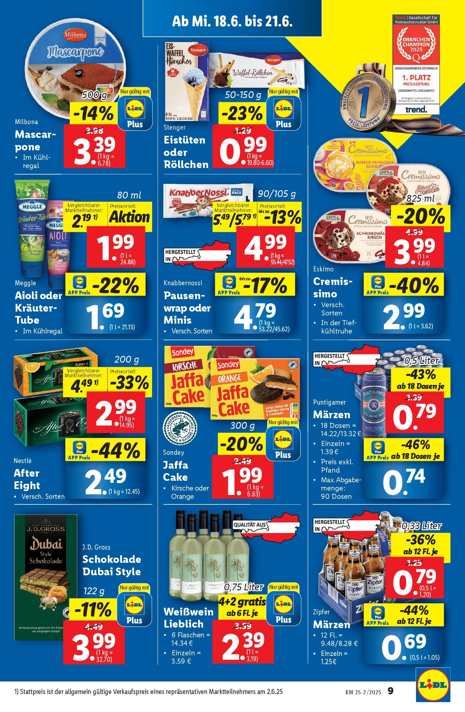 Lidl - Lidl: Flugblatt in deiner Nähe ab 17.06.2025 - Angebote ab donnerstag | Seite: 11