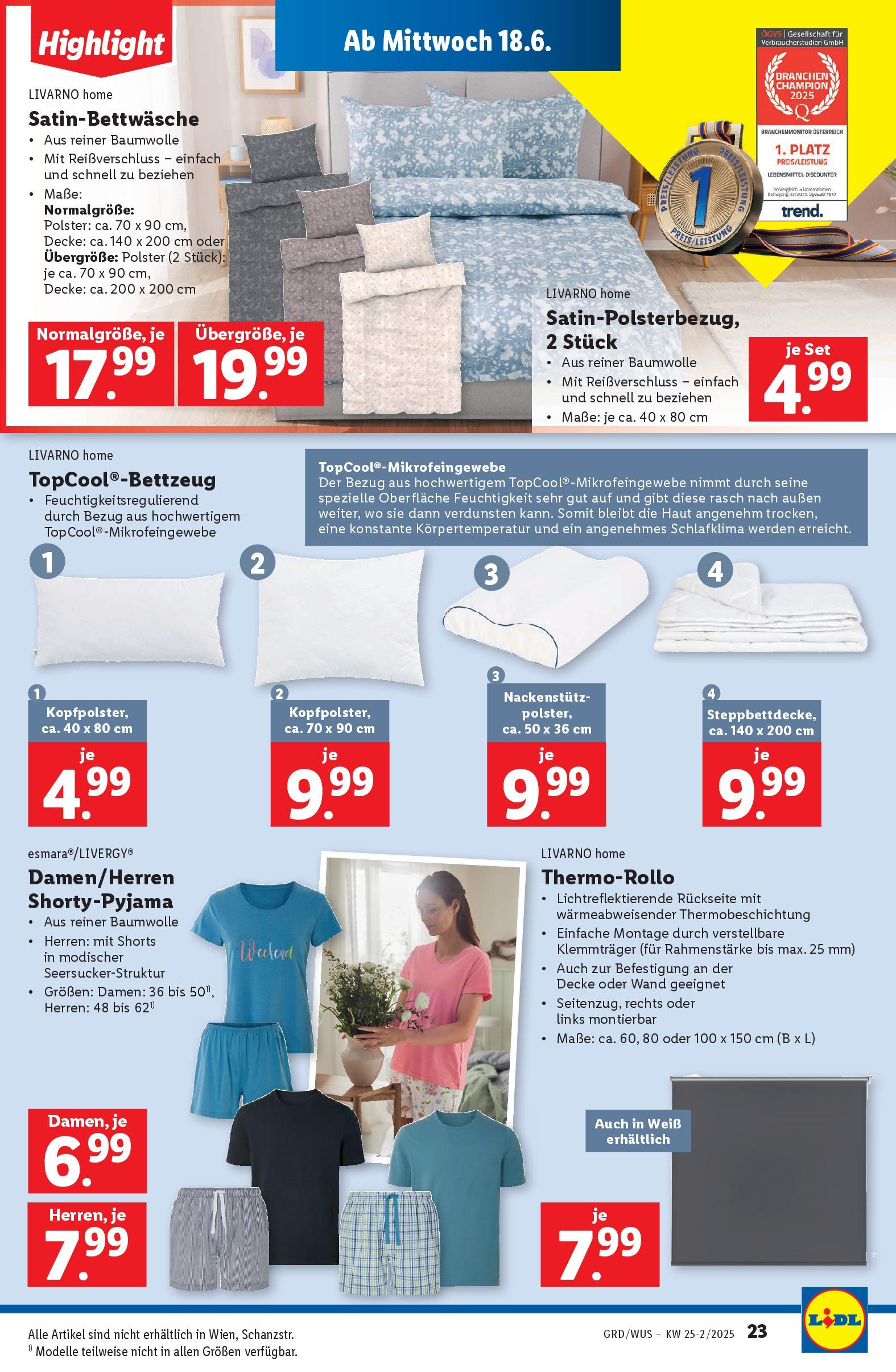 Lidl - Lidl: Flugblatt in deiner Nähe ab 17.06.2025 - Angebote ab donnerstag | Seite: 25