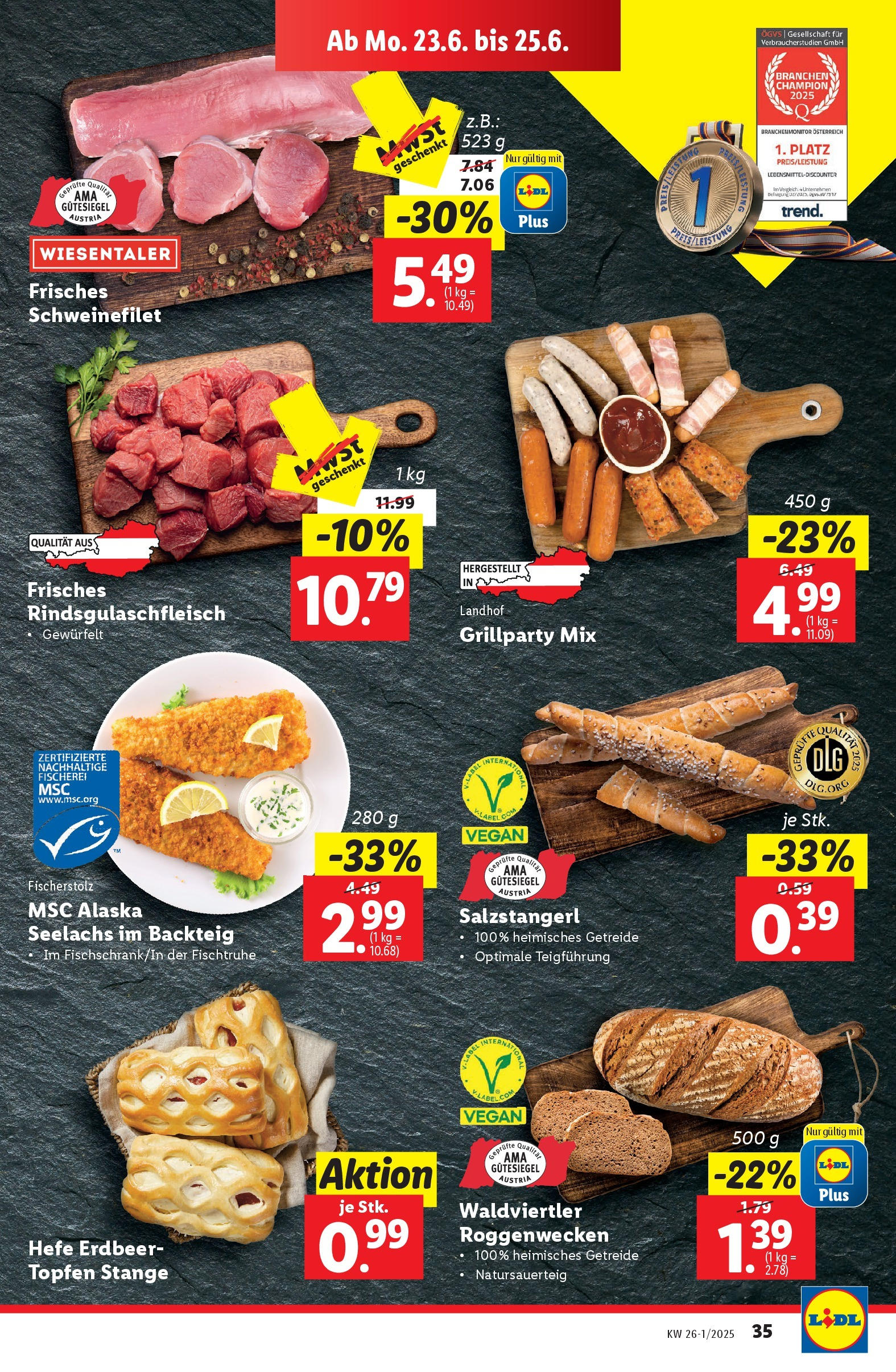 Lidl - Lidl: Flugblatt in deiner Nähe ab 17.06.2025 - Angebote ab donnerstag | Seite: 39