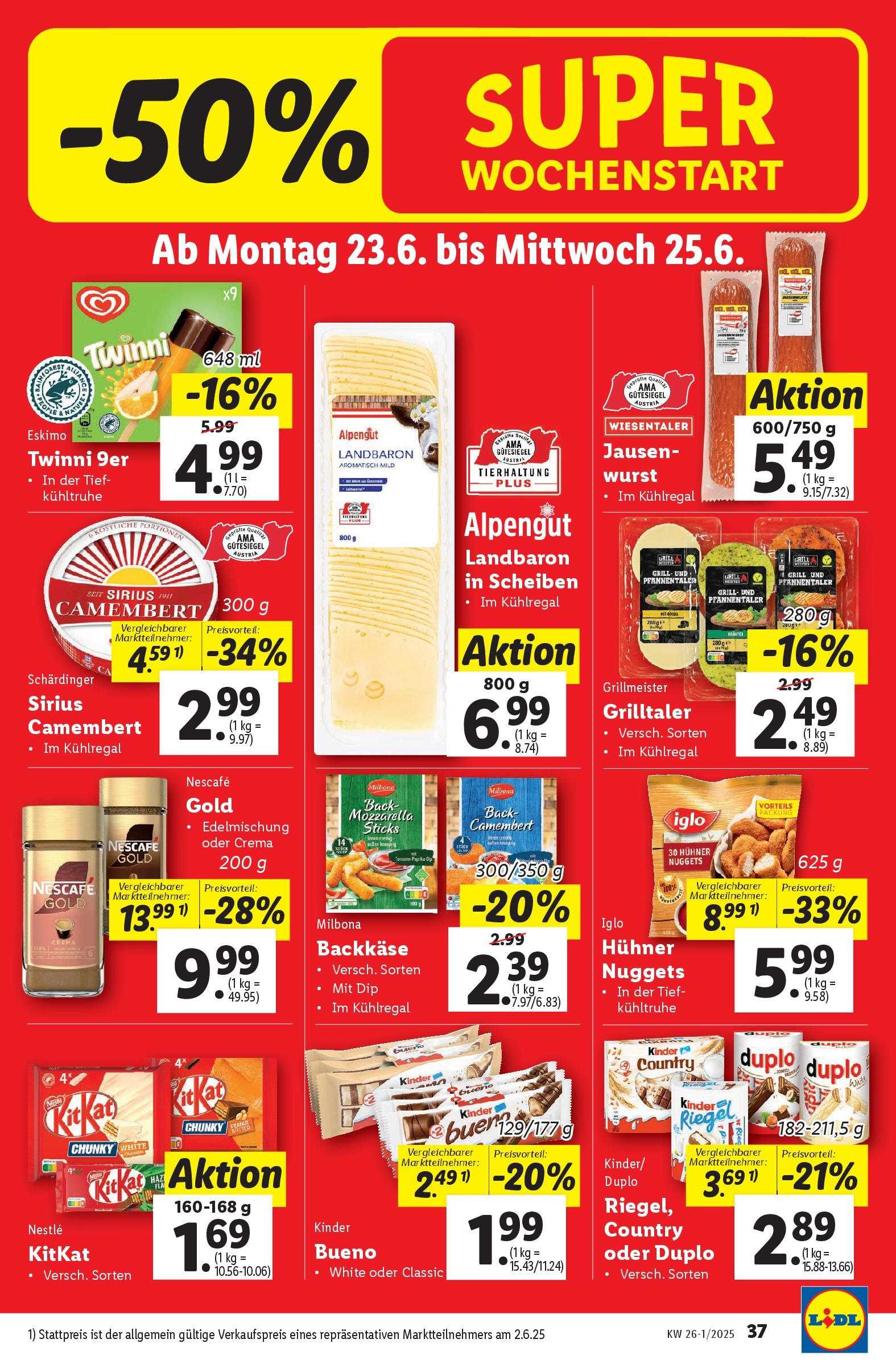 Lidl - Lidl: Flugblatt in deiner Nähe ab 17.06.2025 - Angebote ab donnerstag | Seite: 41