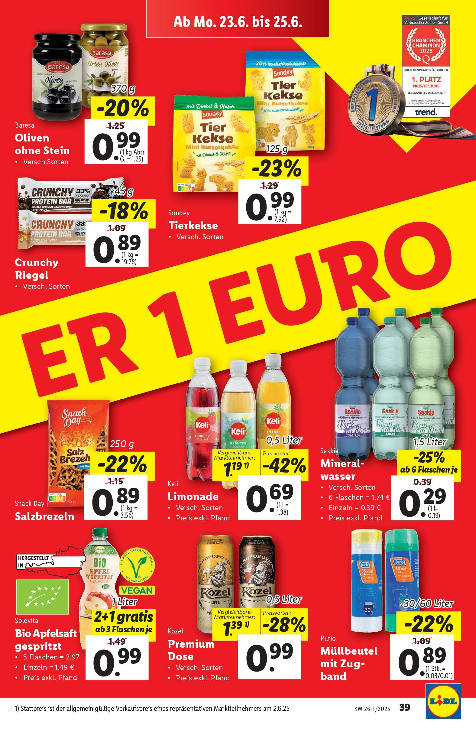 Lidl - Lidl: Flugblatt in deiner Nähe ab 17.06.2025 - Angebote ab donnerstag | Seite: 43
