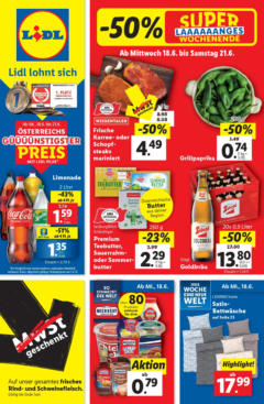 Vorschau der Angebote: Lidl Lidl: Flugblatt in deiner Nähe gültig ab 17.06.2025