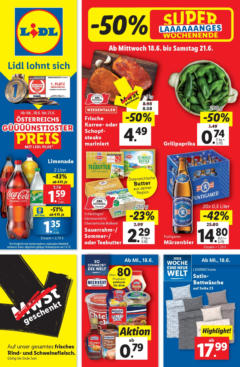 Vorschau der Angebote: Lidl Lidl: Flugblatt in deiner Nähe gültig ab 17.06.2025
