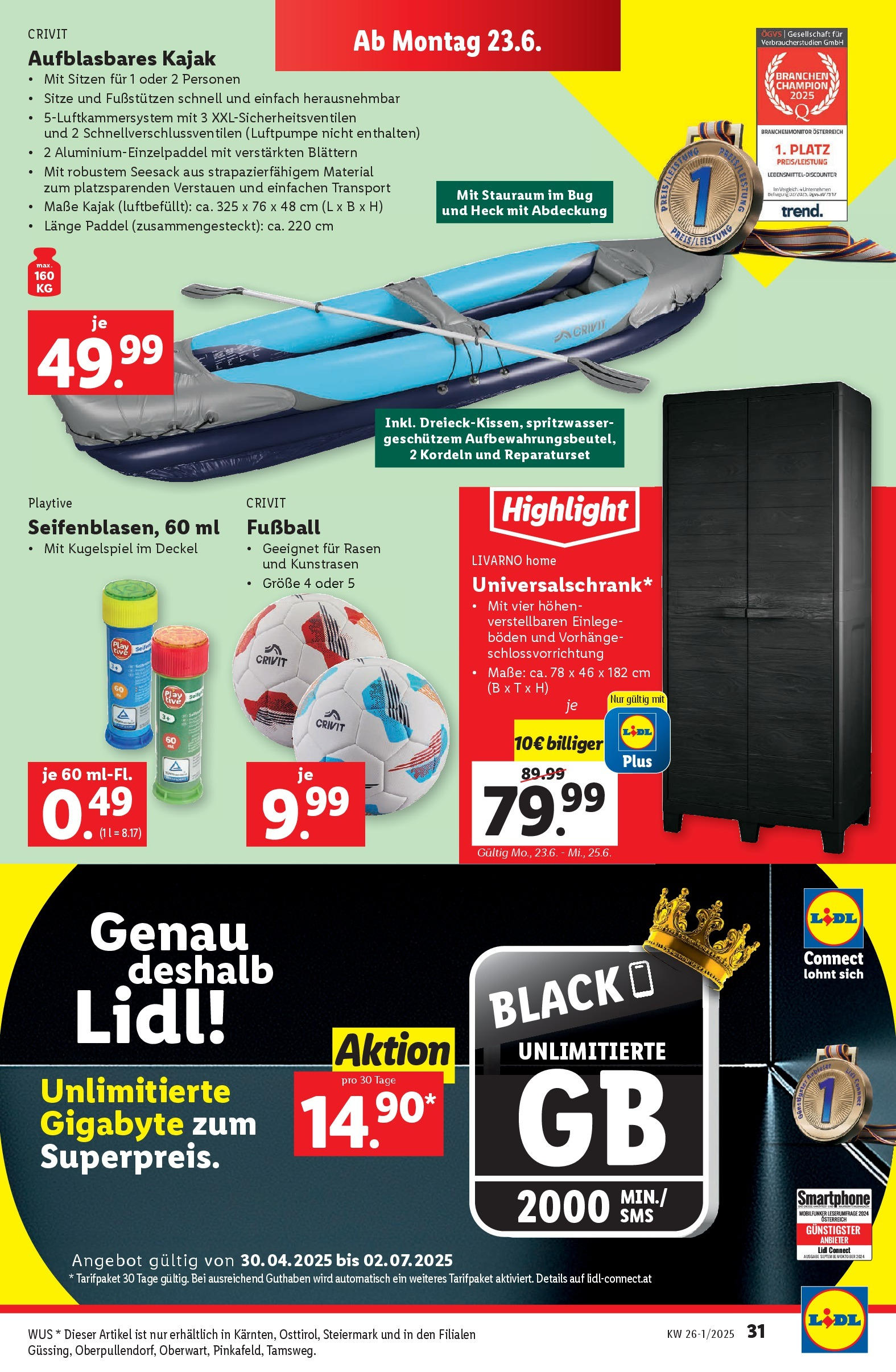 Lidl - Lidl: Flugblatt in deiner Nähe ab 17.06.2025 - Angebote ab donnerstag | Seite: 35