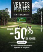 Golf Plus Ventes privées - au 24.06.2025