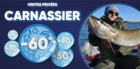 Offre spéciale Ventes Privées sur tous les types de pêche