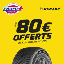 Du 11 juin au 19 juillet 2025, profitez de l’opération nationale Dunlop