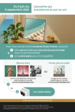 LDLC Cadre blanc + tirage d'art offerts avec Samsung - au 11.09.2025