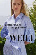 Weill Ventes Privées Jusqu’à -40% - au 01.07.2025