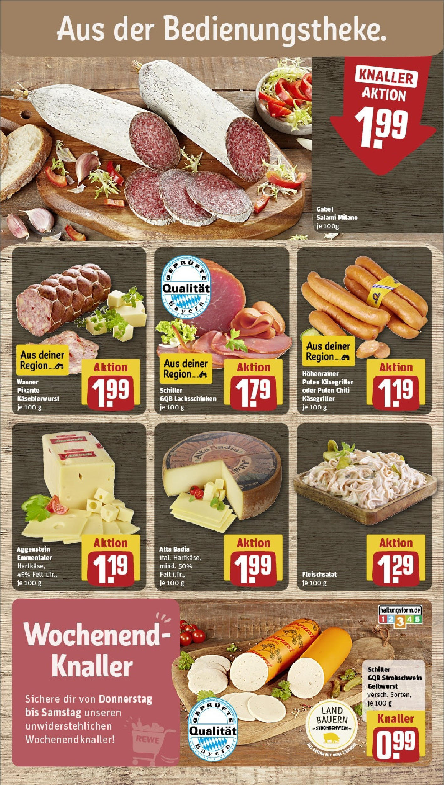 REWE Prospekt ab 15.06.2025 zum Blättern » Angebote | Seite: 11 | Produkte: Chili, Salami