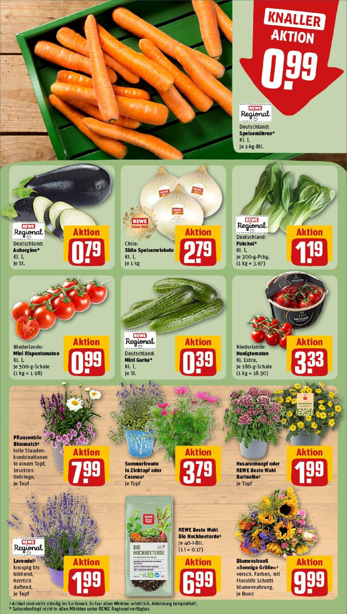 REWE Prospekt ab 15.06.2025 zum Blättern » Angebote | Seite: 7 | Produkte: Lavendel