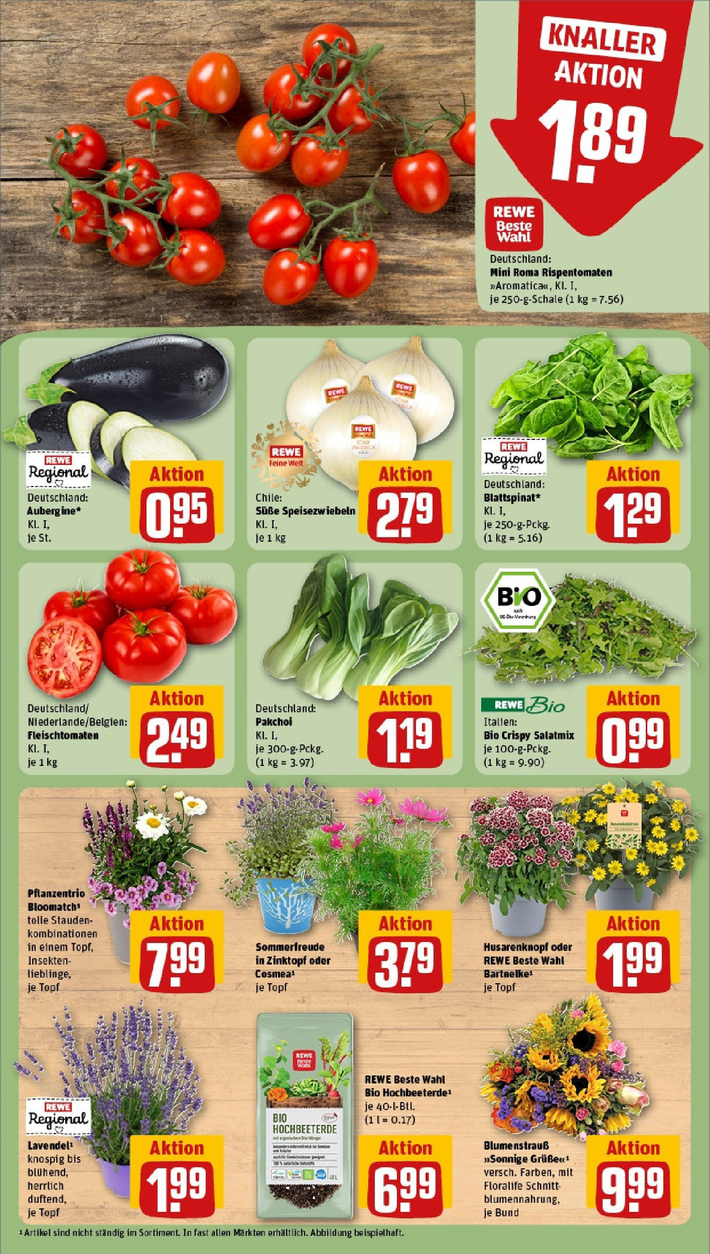 REWE Prospekt ab 15.06.2025 zum Blättern » Angebote | Seite: 7 | Produkte: Lavendel
