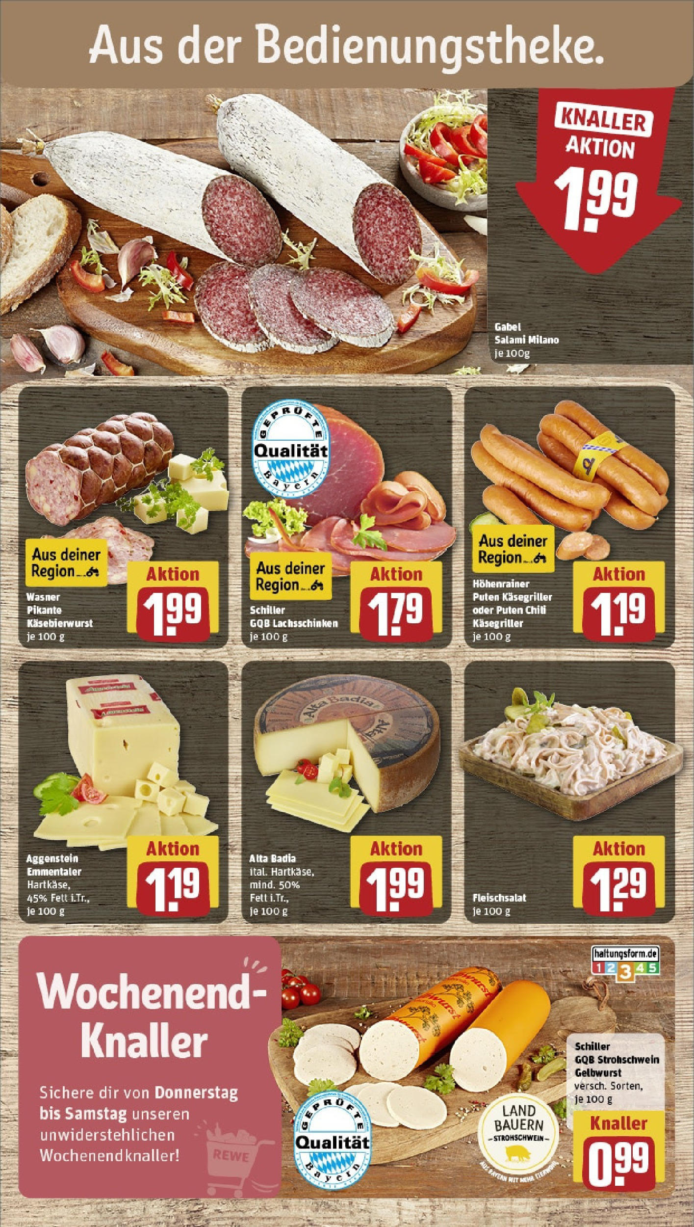 REWE Prospekt ab 15.06.2025 zum Blättern » Angebote | Seite: 11 | Produkte: Chili, Salami
