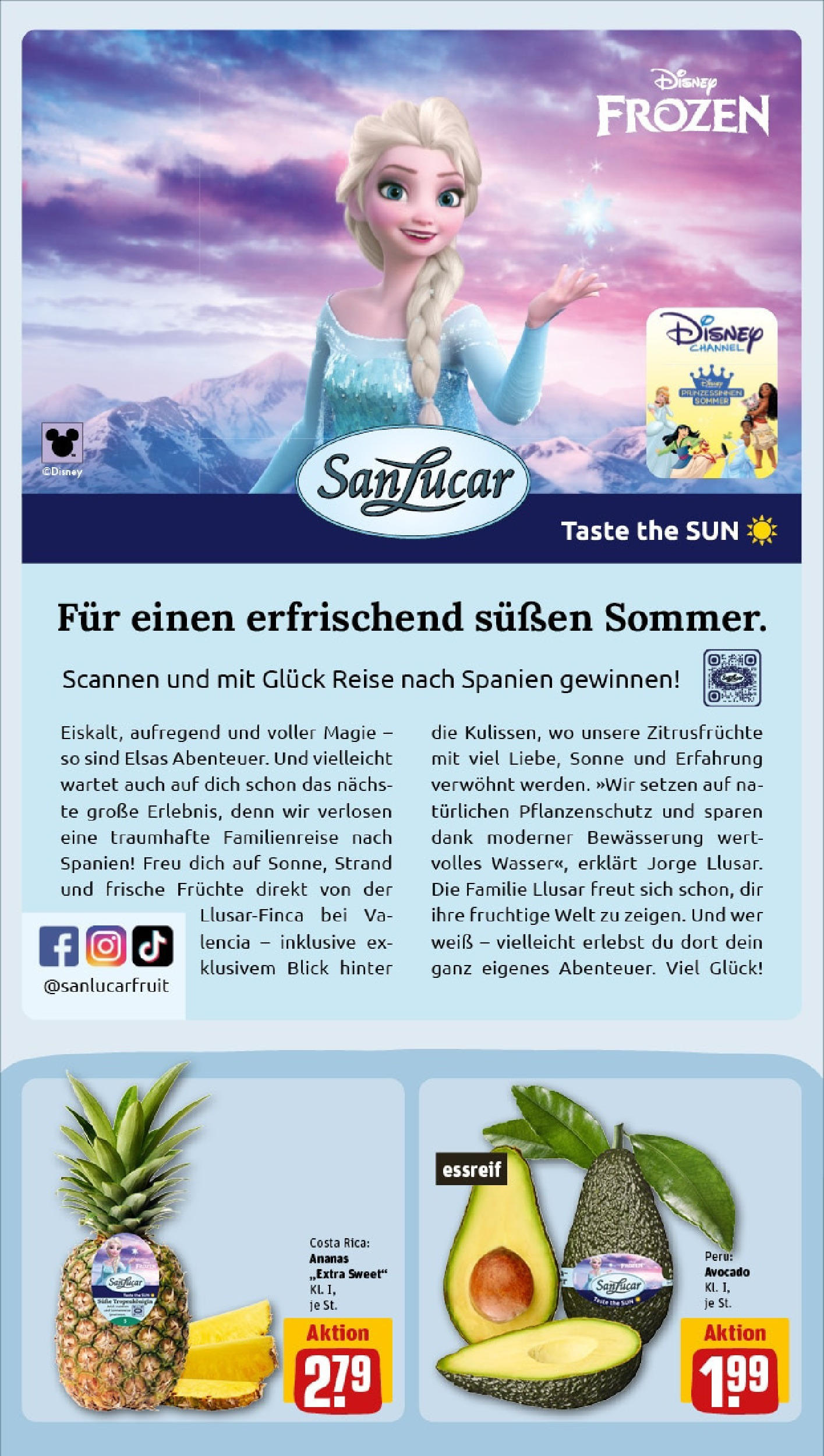 REWE Prospekt ab 15.06.2025 zum Blättern » Angebote | Seite: 9 | Produkte: Ananas, Avocado