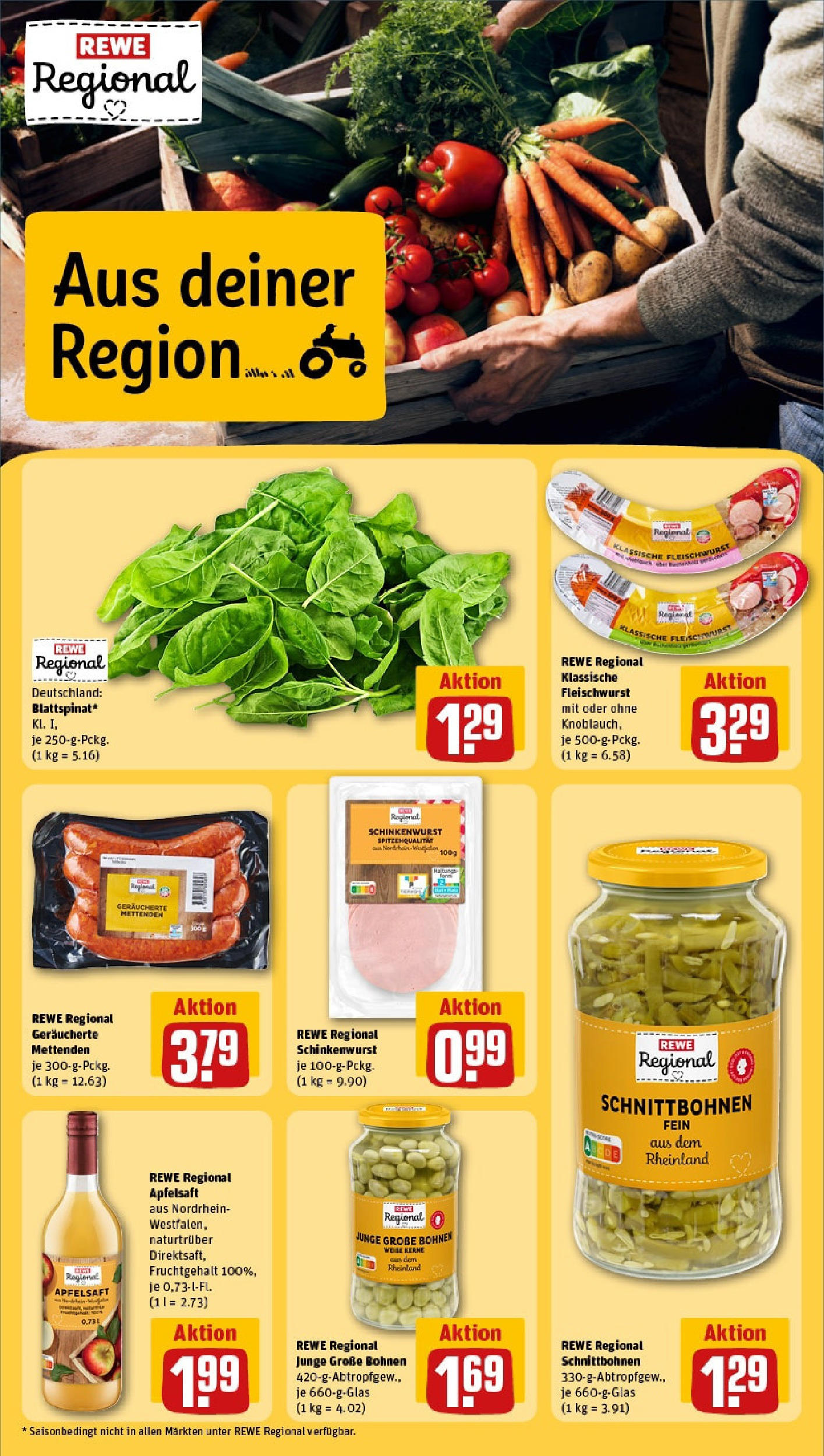 REWE Prospekt ab 15.06.2025 zum Blättern » Angebote | Seite: 15 | Produkte: Apfelsaft, Apple